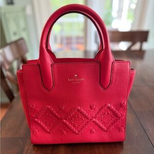 Kate Spade Vibrant Red Satchel